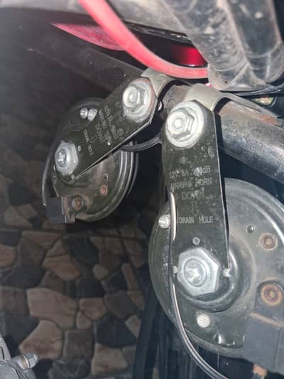 Safety double horns single pin