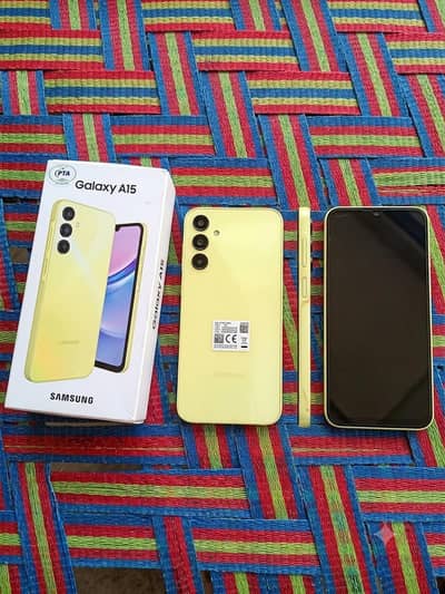 Samsung Mobile A15 6 ram 128gb memory