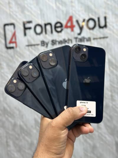 iPhone 13 128GB Pta Approved Mint Condition 85+ battery healths
