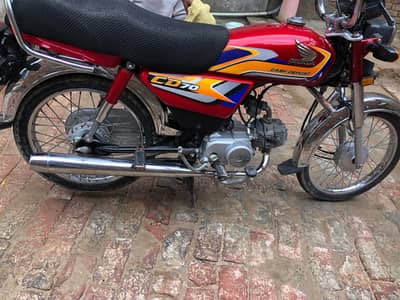 cd 70 bike 2025 model urgent for sale