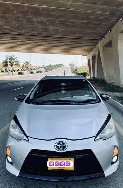 Toyota Aqua 2014 Model Registered 2017 Push Start Mint Condition