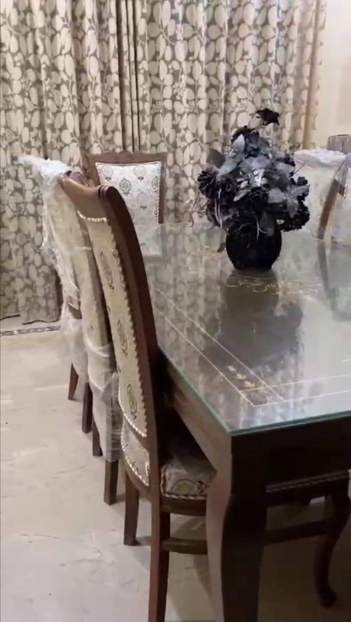 Eight chairs Dining table 2