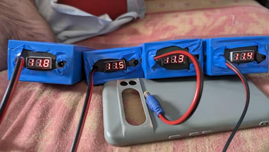 12 volt Wi-Fi router power Bank