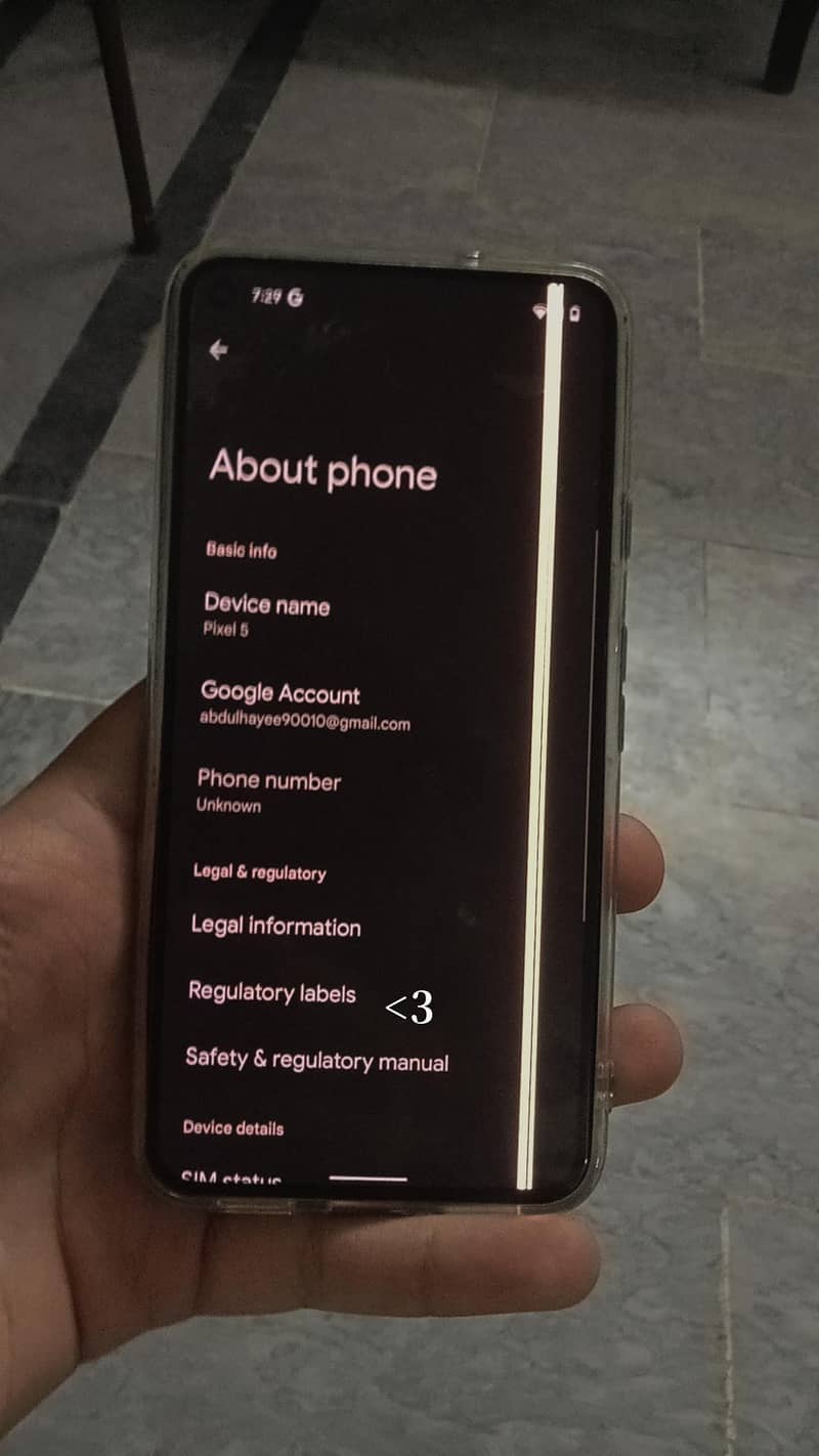 Google Pixel 5 3