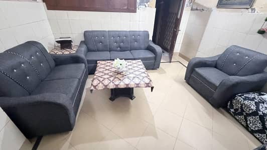 complete sofa set for sale with table