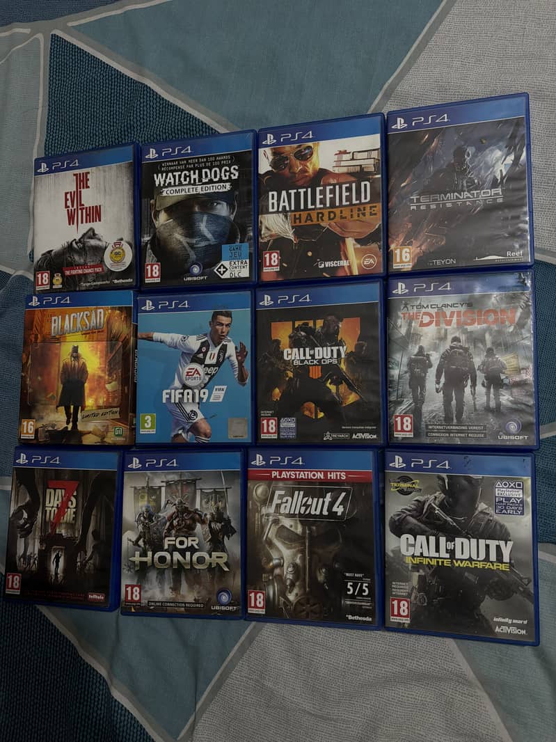 Ps 4 games 0