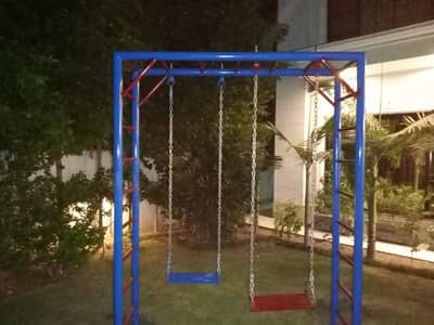 Iron & Pvc Swings | Park Swings | Kids Swings | Kids Slides in Lahore