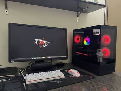 GAMING PC + GAMING MONITOR