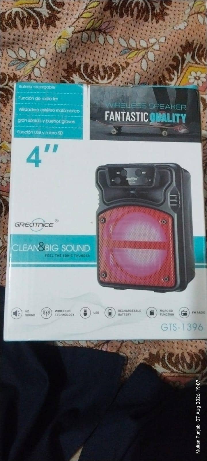 Bluetooth Wireless Speaker 0