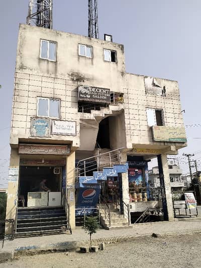 3 Side Corner Commercial Plaza For Sale