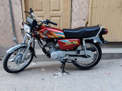 Honda CG 125 all punjab nmbr