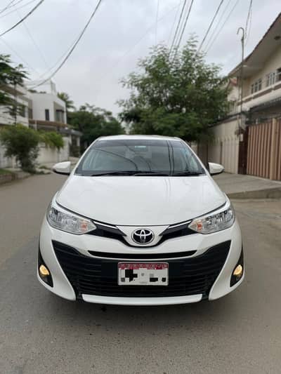 My Toyota Yaris Ativ 2021 Company maintained