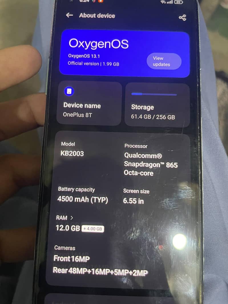 One Plus 8T 4