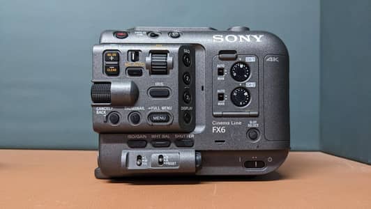 Sony fx6 cinema camera