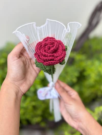 Handmade Crochet Bouquet