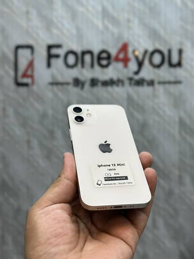 iPhone 12 mini 128GB Pta Approved 92% health