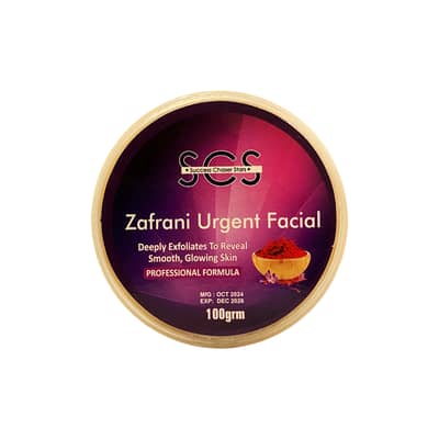 SCS Zafrani Urgent Facial kit 100% Organic SkinCare