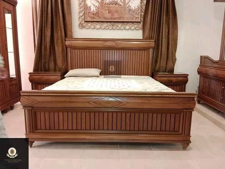 Pure Sheesham bed set 0