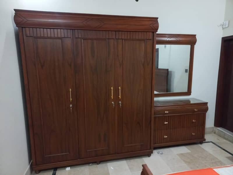 Pure Sheesham bed set 4