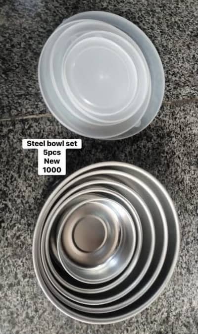 Steel bowl