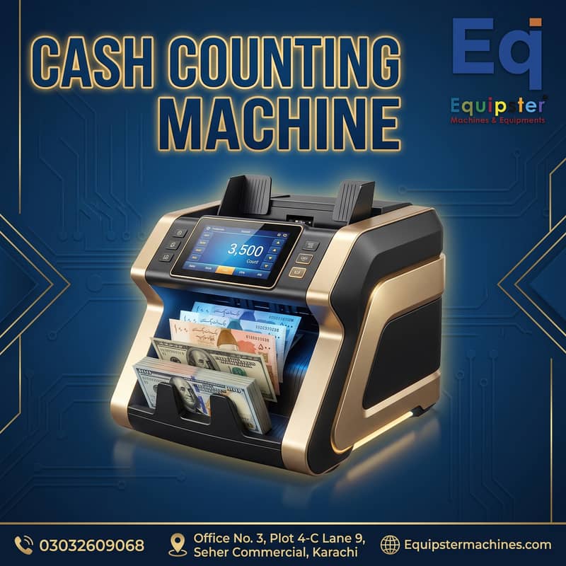 Currency Counting Machine/ Mixed Value Counter/ Note Counting Machine 0