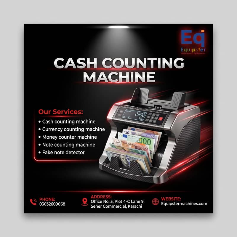 Currency Counting Machine/ Mixed Value Counter/ Note Counting Machine 2