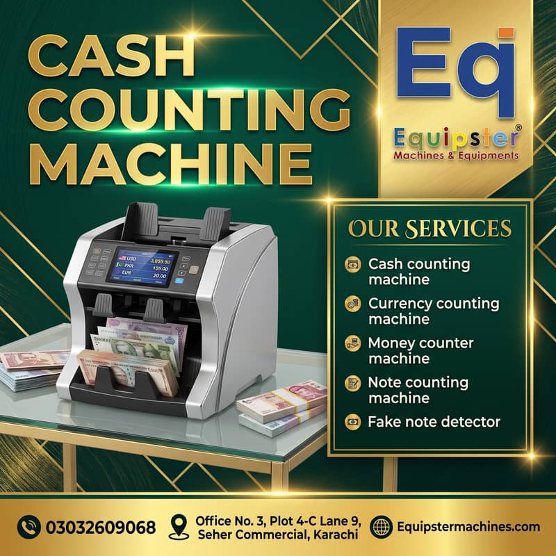 Currency Counting Machine/ Mixed Value Counter/ Note Counting Machine 3