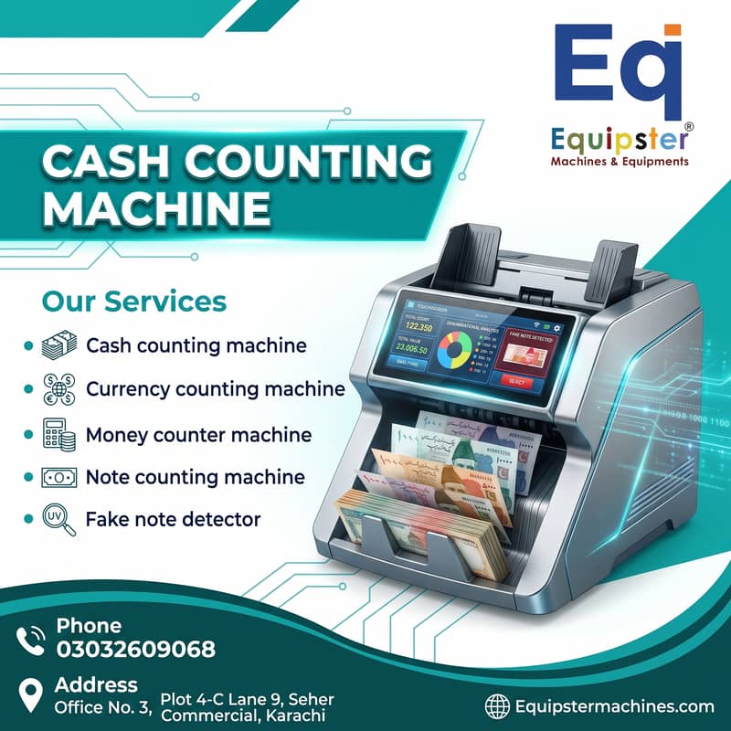 Currency Counting Machine/ Mixed Value Counter/ Note Counting Machine 4