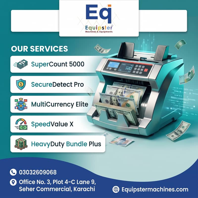 Currency Counting Machine/ Mixed Value Counter/ Note Counting Machine 10
