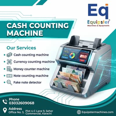 Cash Counting Machine / Bill Counter / Fake Currency Detection Machine