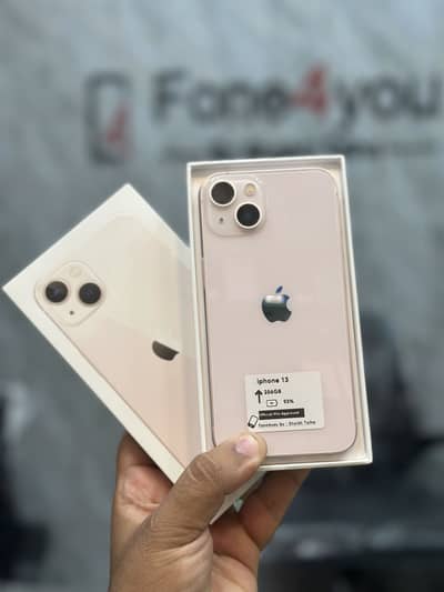 iphone 13 256GB Pta Approved 10/10 Condition comp box
