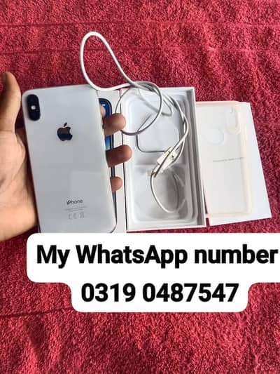 Apple iPhone X 256 GB memory