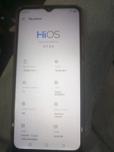 Tecno POP 7 Pro