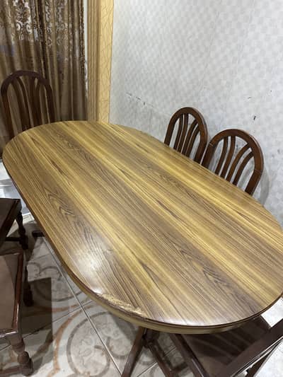 6 chair dinning table