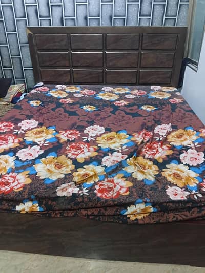 icralic sheet double bed