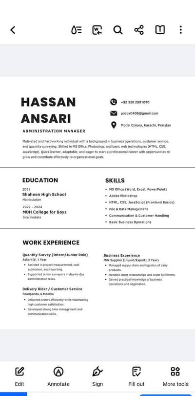 please contact me need aa job anything