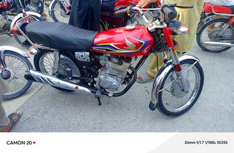 Honda 125 2017 modeling