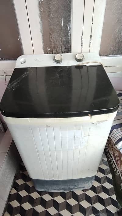 Dawlance 8 kg Single Tub Washer Washing Machine DW 6100C Black Lid