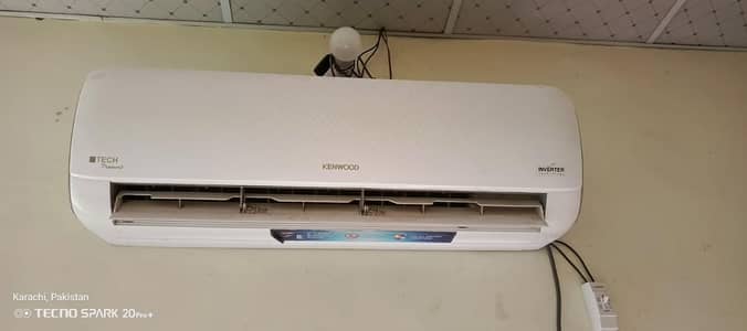 DC inverter AC 1.5 ton Kenwood brand / ac/dc