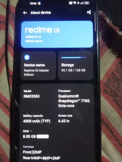 REALME GT MASTER EDITION GAMING PHONE