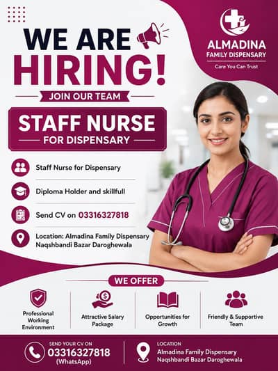 Staff Nurse Required