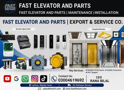 Passenger Elevator / Home Lift Price in Pakistan / Cargo Lift Services