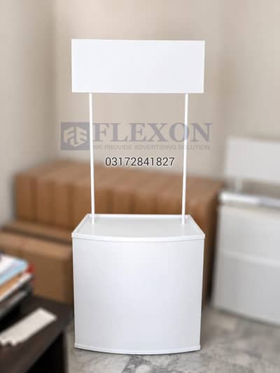 Portable Kiosk Table