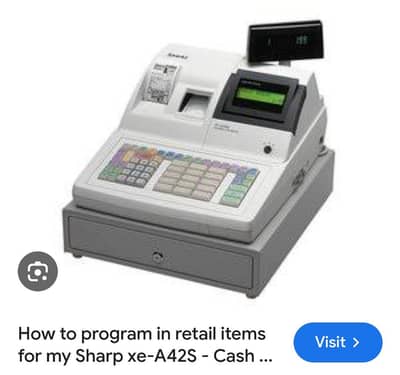 Sharp Electronic Cash Register