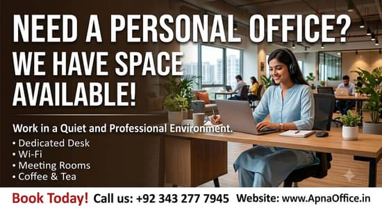 We have office space