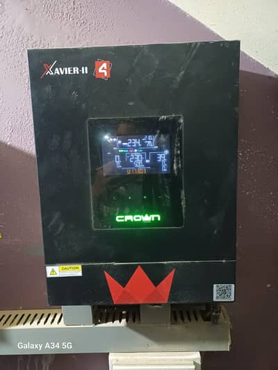 Crown Micro Xavier-II 4kW Hybrid Solar Inverter (Pure Sine Wave / MPPT
