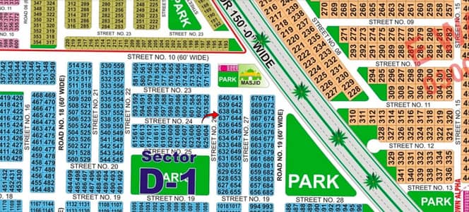 10 Marla Prime Location Plot for Sale