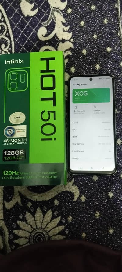 hot 50i 6gb 128gb