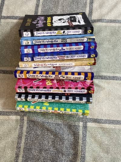 Diary of a wimpy kid 2nd books
