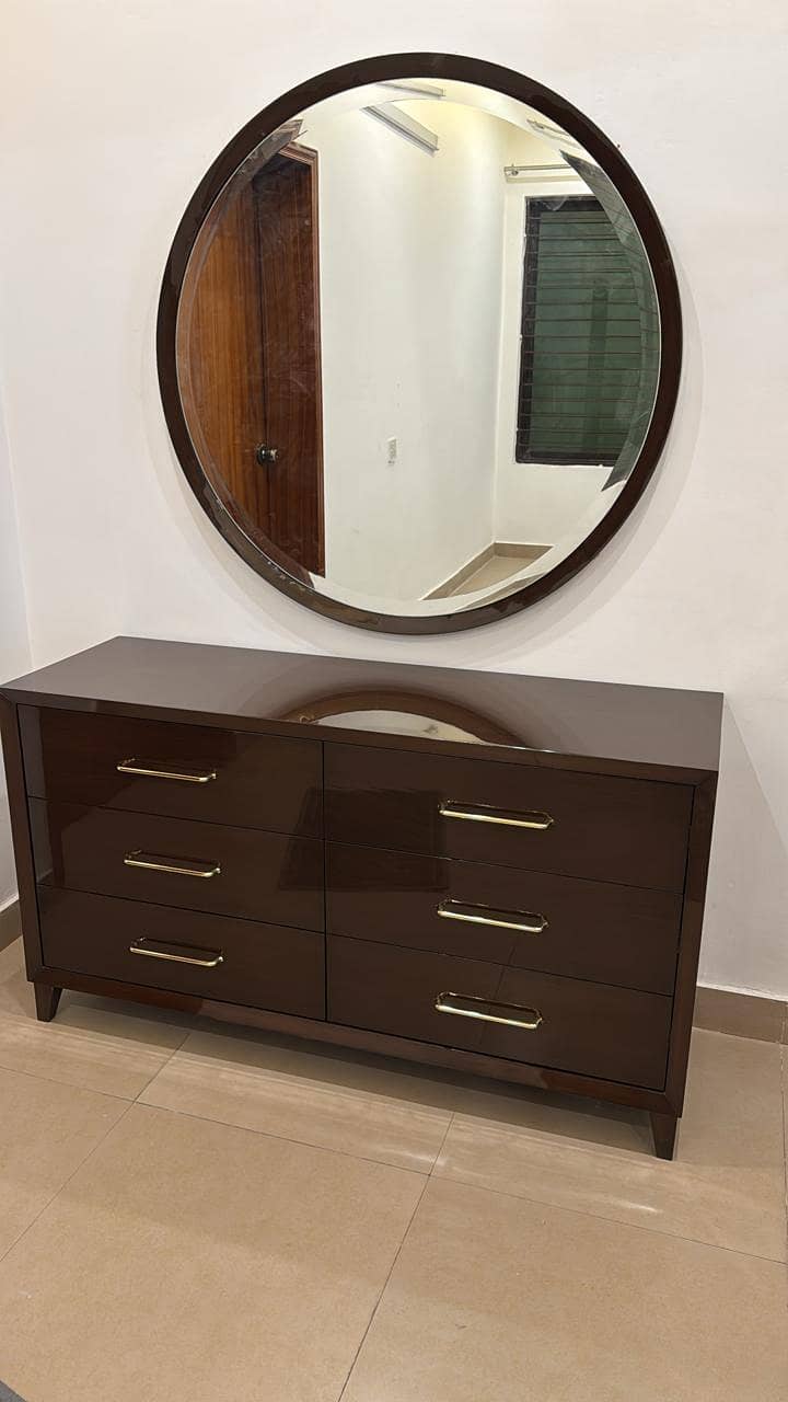 Designer Bed Set with dressing table 1